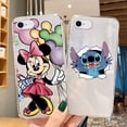 thumbnail image 4 of Funda transparente de Mickey, Minnie Mouse, Daisy, Pato Donald, Stitch para iPhone SE 2022 2020, iPhone 7, 6, 6S, 7, 8 Plus, 4 of 4