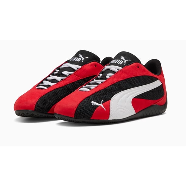 PU & MA Speedcat Plus 402995-02 PU & MA Red White Black Men's Size