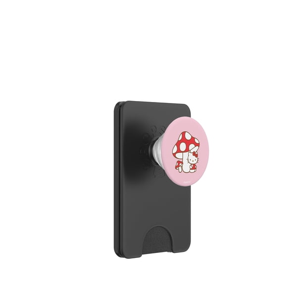 Soporte para Celular Hello Kitty PopWallet MagSafe con Diseño de Hongo de Primavera