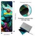 thumbnail image 4 of Chameleon Yoga Mat Towel with Storage Bag, 72.8"x26.8" - Suitable for Yoga, Pilates, Fitness, etc., 4 of 6