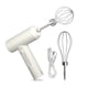 thumbnail image 2 of Injueey Batidor de huevos inalámbrico eléctrico de mano de 20W batidor de crema recargable por USB mezclador de 3 engranajes batidor de huevos de Herramientas y accesorios para hornear blanco Injueey HA007549-01B, 2 of 6