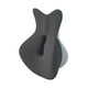 thumbnail image 2 of Almohada de espuma viscoelástica para la espalda con soporte para el cuello para conducir y dormir Negro, 2 of 9