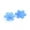 Cornflower Blue, 30pcs, variant on U8MO Colorful Transparent Acrylic Flower Bead Frosted Big Size Loose Bead Caps 33x8mm-Pink, 50pcs