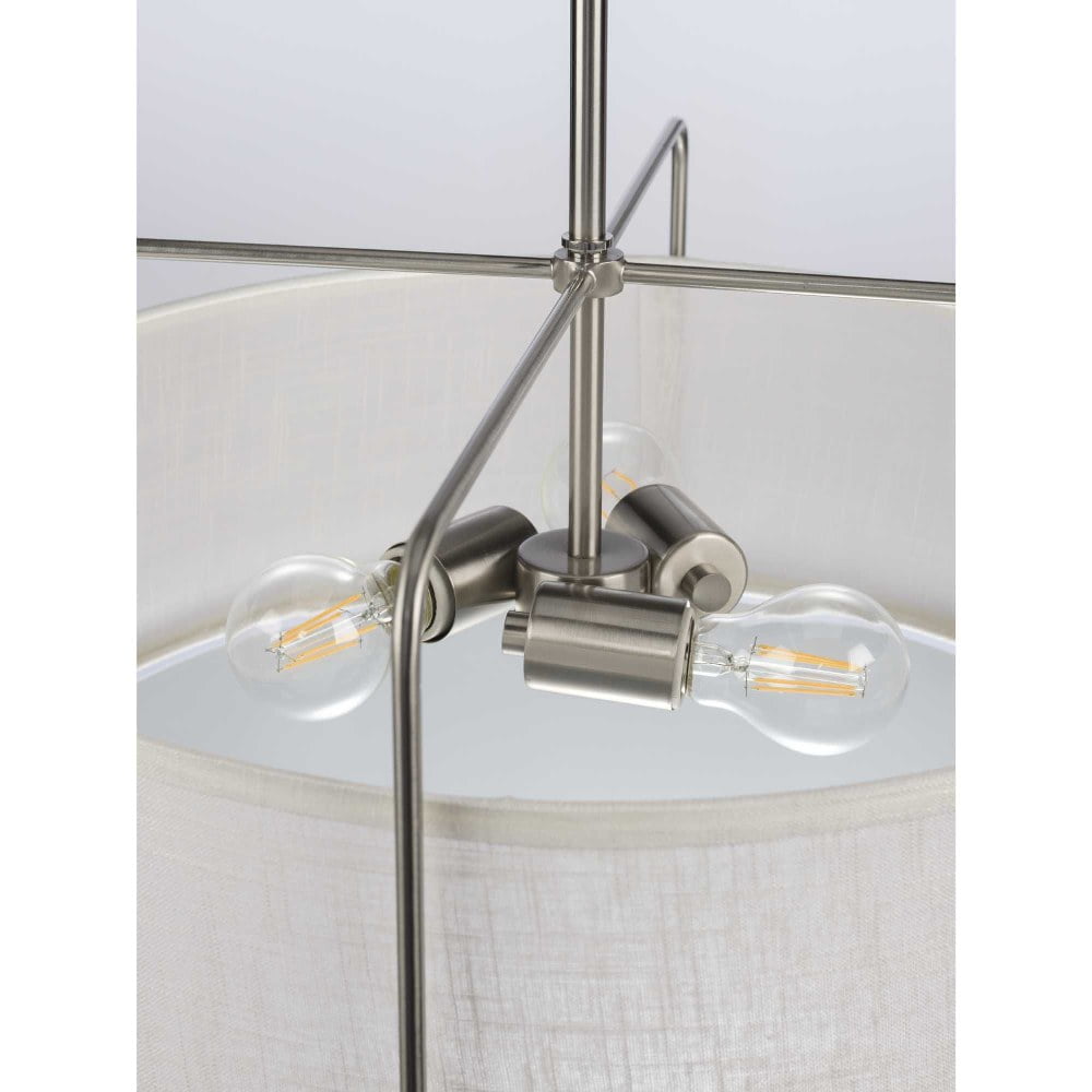 Progress Lighting - Three Light Semi Flush Convertible - Close-to-Ceiling -