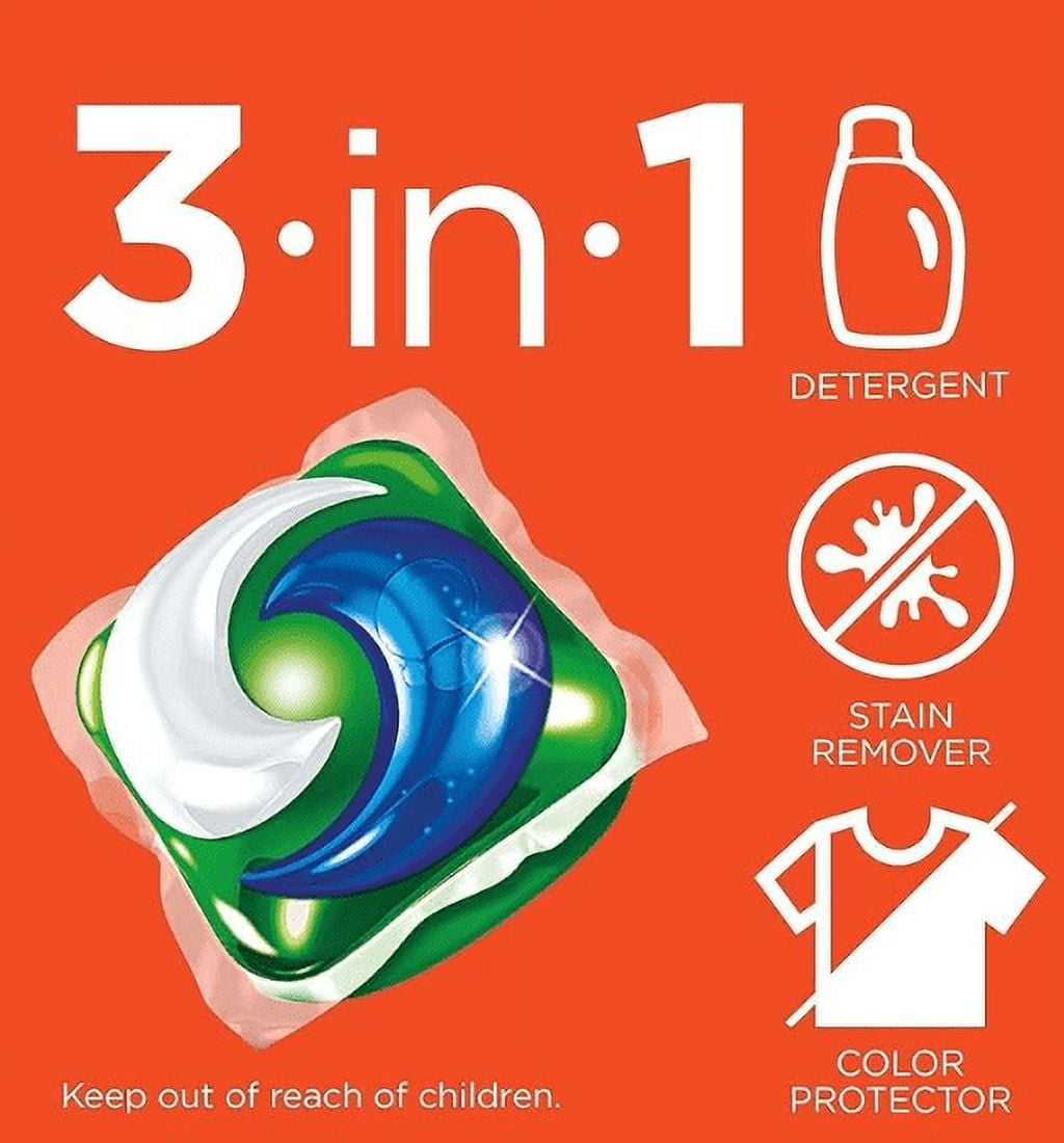 Tide PODS Laundry Detergent, HE Compatible, Spring Meadow, 156 Count