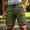 Army Green, variant on CCRFTGI Men's Cargo Sweat Shorts Casual Drawstring Elastic Waist Athletic Workout Gym Jogger Shorts with Pockets Saffron 3XL