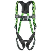 Miller by Universal DuraFlex AirCore Full Body Style Harness With Back D-Ring, Tongue Leg Strap Buckle, Quick Connect Chest Strap Buckle And Sub-Pelvic Strap