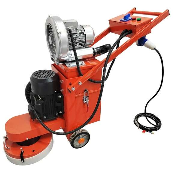 Floor Diamond Grinding Disc Machine Electric Cement Ground Grinder 220V with Vacuum