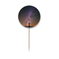 thumbnail image 1 of Night Sky Stars Milky Way Outline Toothpick Flags Round Labels Party Decoration, 1 of 3
