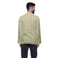 thumbnail image 4 of Atasi Kurta Traditionnel en Coton Imprimé à Col Mandarin pour Hommes Chemise Décontractée, 4 of 5