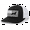 Australian Shepherd-Black/White, variant on Canine Collection Pug American Flag Embroidered Mesh Back Trucker Hat, Black/Black