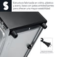thumbnail image 4 of Horno Tostador Eléctrico De Mesa 9.3 Lt 110v Acero Inox Color Negro, 4 of 5