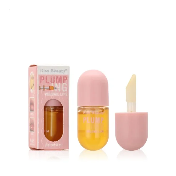 Aceite voluminizador de labios de larga duración, suero potenciador de volumen instantáneo, brillo de labios de colágeno, aumento de volumen cosmético Sexy