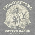 thumbnail image 2 of Women's Yellowstone John Dutton Ranch Montana  Racerback Tank Top, 2 of 4