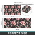 thumbnail image 7 of Pioneer Flower Floral Print Pattern Kitchen Rugs Sets Of 2,Anti Fatigue Kitchen Mat Rugs Non Slip Washable,Decorative Kitchen Floor Mats for Kitchen,Sink,Laundry,17"x30"+17"x47", 7 of 7