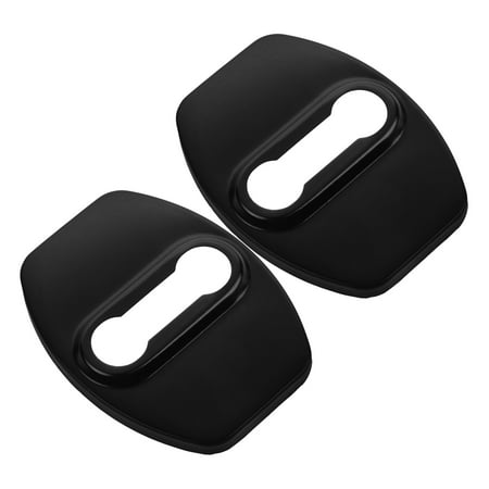UPKOCH 2Pcs Corrosion Resistance Car Door Lock Cover Easy Installation for Vehicle Upgrade and Interior Enhancement