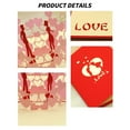 thumbnail image 4 of karymi Valentines Gifts Valentines Day Decor Kids Valentines Day Cards Valentine's Day Card Paper Carving Paper Greeting Card Blessing Card Valentines Cards for Kids Valentine Decor, 4 of 7
