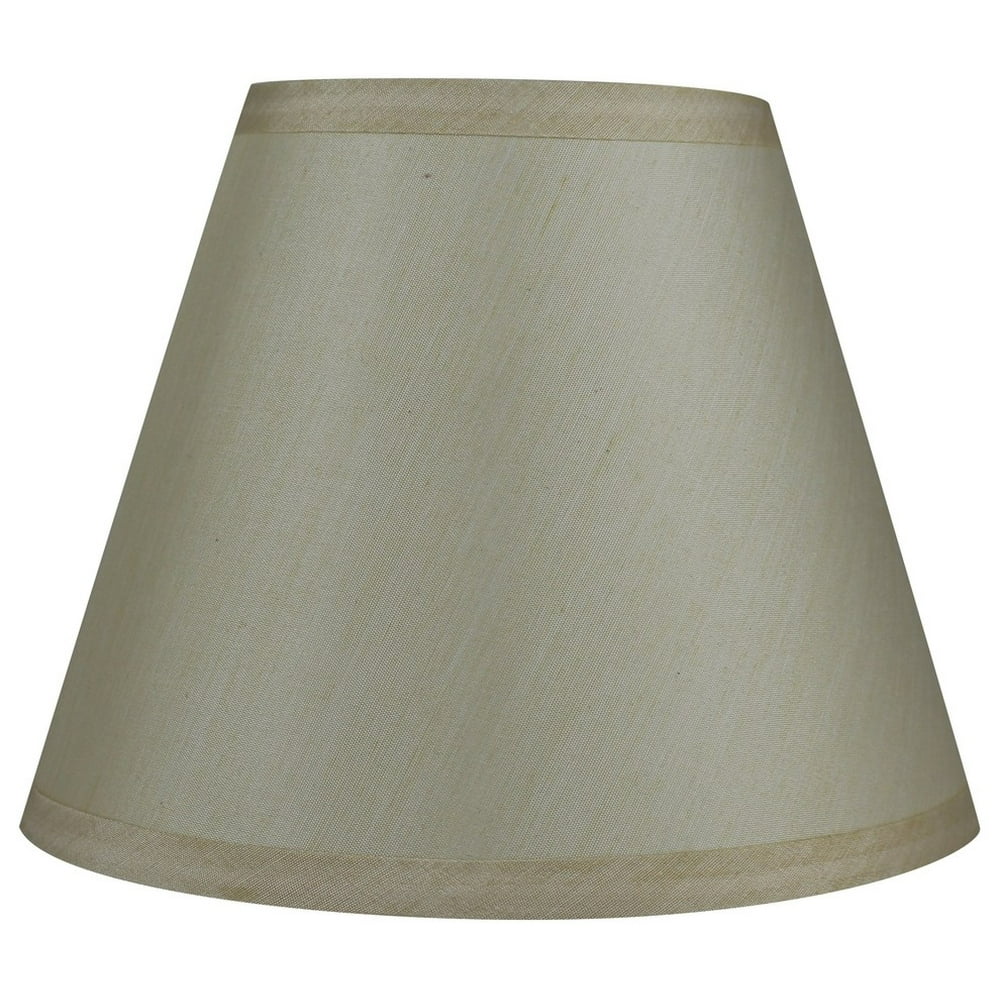 Urbanest Hardback Faux Silk Coolie Lamp Shade, 5x9x7", Cream Walmart