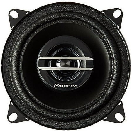 Pioneer - 4" 2-Way Car Speakers with Mica-Filled IMPP Cones (Pair) - Black