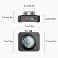 thumbnail image 4 of Injueey Receptor 5,0 compatible con Bluetooth de 3,5mm, adaptador de Audio inalámbrico alimentado tipo c portátil, dispositivo de transmisión de Videojuegos y accesorios, 4 of 6