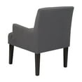 thumbnail image 2 of OSP Home Furnishings Main Street Guest Chair in Woven Charcoal Fabric, 2 of 6
