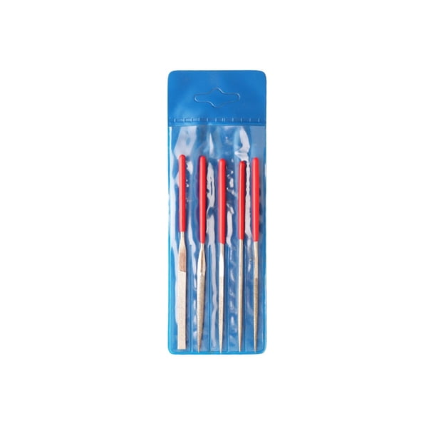Scienceny Juego de limas de de 10/5 Uds., herramientas prácticas, artesanías resistentes al desgaste, escofina de goma DIY, pulido de Type6 NO6