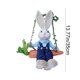 thumbnail image 3 of CaiYueKe Wooden Rabbit Ornament Handmade Forest Style Hanging Decor Home Wall Art Rustic Farmhouse Easter Spring Decoration Gift for Garden Patio Shelf Tabletop Display, 3 of 8