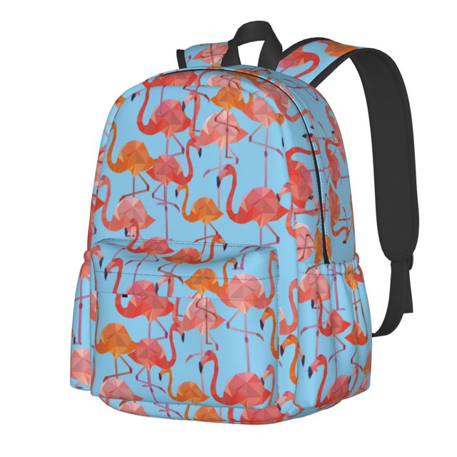 Disketp Flamingo Mochila Escolar de Gran Capacidad y Peso Ligero, Mochila de Viaje Ideal para Escuela, Trabajo y Uso Diario, Cómoda y con Estilo