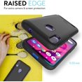 thumbnail image 4 of TUDIA Merge for BLU Vivo X6 / G60 / v70 Case Dual Layer Heavy Duty Slim - Matte Black, 4 of 6