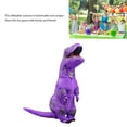 thumbnail image 4 of Disfraz De T Rex, Disfraz De Dinosaurio Inflable De Moda, Estampado Ligero Y Transparente, Cómodo Para Navidad, 4 of 7