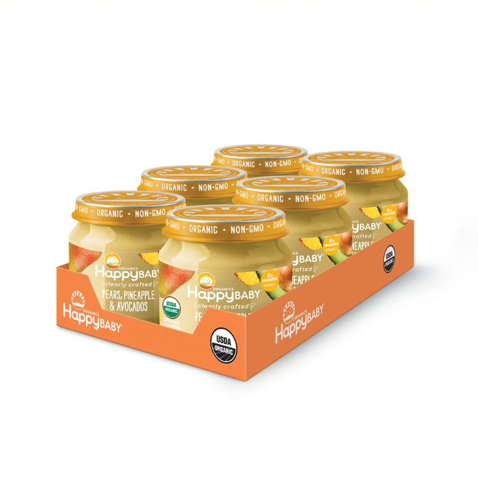 happy baby clearly crafted stage 2 organic baby food