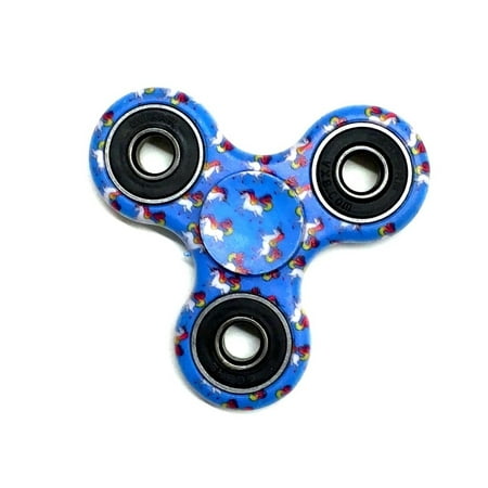 Tri-Spinner Fidget Toy With Premium Hybrid Ceramic Bearing – Unicorn