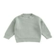 thumbnail image 1 of PENGXIANG Enfants Bambin Fille Garçon Tricot Pull à Manches Longues Pull Col Rond Pull Automne Hiver, 1 of 6