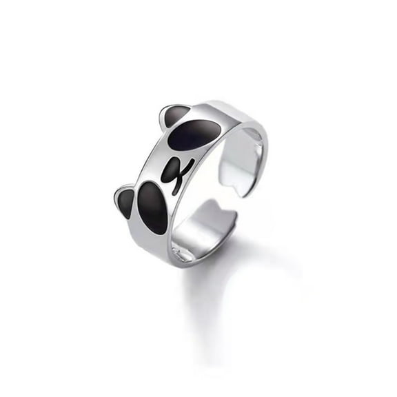 TINYSOME Rings for Women Graduation Gifts Panda Adjustable Open Rings Jewelry