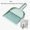 Blue + Hook, variant on Mini Broom and Dustpan Set with Soft Hog Bristles Suitable for Hard Floors, Compact Sweeper & Dustpan for Car, Bed, Window Cleaning - Low-Dust Brush for Small Spaces, Portable Sweeper Tool for,