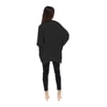thumbnail image 3 of Suéter tejido bomba color Negro AMAD Casual para mujer Talla S, 3 of 4