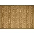 thumbnail image 1 of Ahgly Company Indoor Rectangle Abstract Orange Contemporary Area Rugs, 4' x 6', 1 of 1