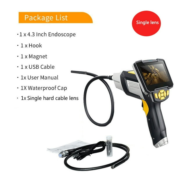 Handheld Sewer Endoscope Camera Set for Auto Repair and Industrial