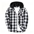 thumbnail image 5 of Shirts for Men Xunlbb Men's Plaid Flannel Long Sleeve Shirt - Button Down Collar Casual Top with Chest Pocket, Size S-2XL, 5 of 9