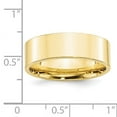 thumbnail image 3 of Primal Gold 10 Karat Yellow Gold 7mm Standard Flat Comfort Fit Band Size 8.5, 3 of 3