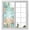 Teal Green Brown, variant on Beige Coastal Window Privacy Film, Summer Nautical Beach Coral Starfish Static Cling UV Sun Blocking Heat Control Window Tint Day and Night, Non-Adhesive One Way Windows Privacy Cover 35.4''x78.7''