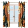 thumbnail image 4 of Forest Lion (34) 2 Panels Curtains for Bedroom Living Room Drapes Kitchen Window Curtain Home Decor, 4 of 6