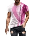 thumbnail image 1 of Camisetas de Manga Larga para Hombres Imprimir Casual Cuello Redondo Camiseta de Manga Corta, Camisetas de Manga Larga para Hombres Algodón, 1 of 5