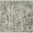 thumbnail image 2 of Nourison Euphoria Vintage Grey 5' x SQUARE Area Rug, (5 Square), 2 of 7