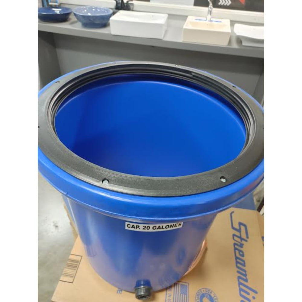 Eco Water  20Gls, Blue Color Water Tank , Weight 166 pounds Full