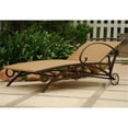 thumbnail image 2 of Pemberly Row Patio Chaise Lounge in Honey Pecan, 2 of 2