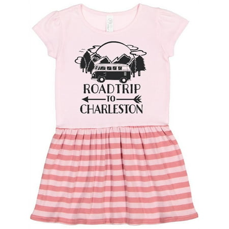 

Inktastic Road Trip To Charleston Gift Toddler Girl Dress