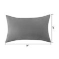 thumbnail image 3 of RUIKASI King Size Pillowcases 2 - Soft Grey King Pillow Cases Set of 2, Microfiber Pillow Cover 20x36 inches with Envelop Closure, 3 of 6