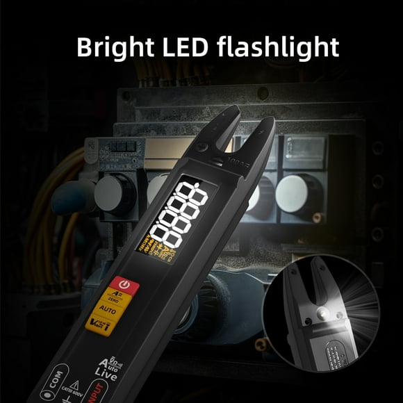 Clamp Meter,Sensitivity Adjustment Firewire Identification Voltmeter Ammeter With V-alert Clamp Meter Livewire Firewire Adjustment And Live Wire Firewire And With Ncv 4000 Ncv Meter Ncv