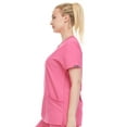 thumbnail image 2 of HEAL+WEAR Women's V-Neck Stretch Medical Scrub Top 4-Way Stretch - Soft Breathable & Professional Fit, 2 of 4
